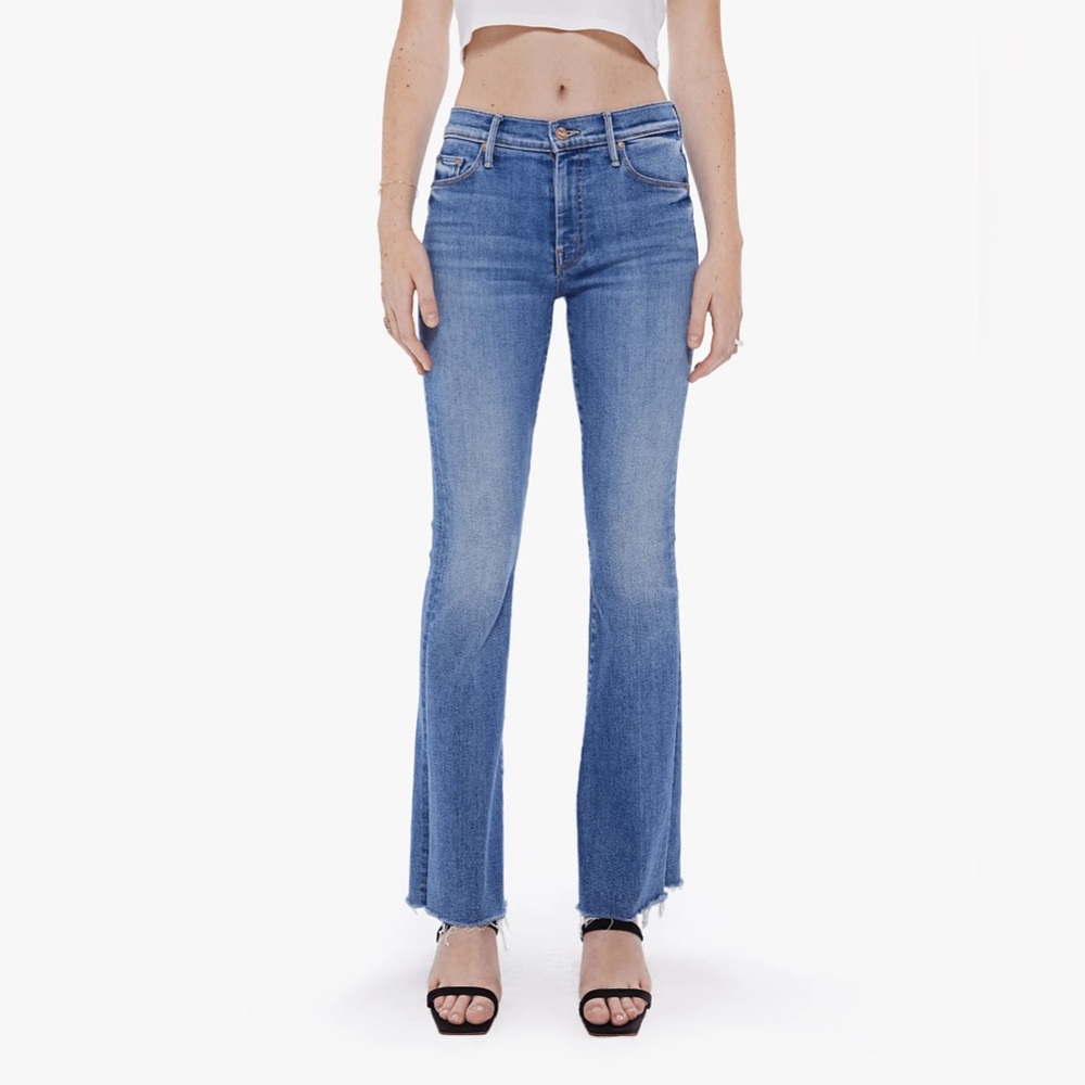 MOTHER The Weekender Fray Jean in A Groovy Kind Of Love Size 28